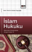 İslam Hukuku Alanında Uluslararası Araştırmalar-III