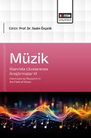 Müzik Alanında Uluslararası Araştırmalar-VI