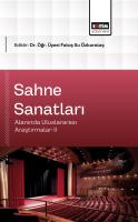 Sahne Sanatları Alanında Uluslararası Araştırmalar-II