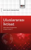 Uluslararası İktisat Alanında Uluslararası Araştırmalar-V