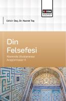 Din Felsefesi Alanında Uluslararası Araştırmalar-II