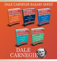 DALE CARNEGIE BAŞARI SERİSİ DALE CARNEGIE BAŞARI SERİSİ