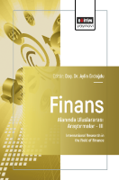 Finans Alanında Uluslararası Araştırmalar –III