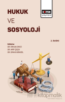 Hukuk ve Sosyoloji Hukuk ve Sosyoloji