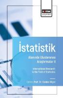 İstatistik Alanında Uluslararası Araştırmalar-II