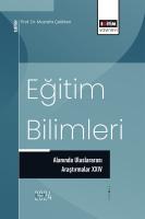 Eğitim Bilimleri Alanında Uluslararası Araştırmalar XXIV Eğitim Bilimleri Alanında Uluslararası Araştırmalar XXIV