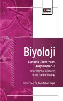 Biyoloji Alanında Uluslararası Araştırmalar I Biyoloji Alanında Uluslararası Araştırmalar I