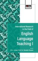International Research in the Field of English Teaching I International Research in the Field of English Teaching I