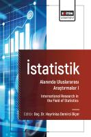 İstatistik Alanında Uluslararası Araştırmalar I
