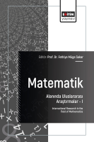 Matematik Alanında Uluslararası Araştırmalar- I Matematik Alanında Uluslararası Araştırmalar- I