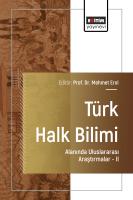 Türk Halk Bilimi Alanında Uluslararası Araştırmalar-II