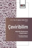 Çeviribilim Alanında Uluslararası Araştırmalar-I