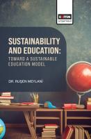 Sustainability and Education: Toward A Sustainable Education  Model
