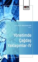 Yönetimde Çağdaş Yaklaşımlar-IV
