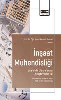 İnşaat Mühendisliği Alanında Uluslararası Araştırmalar-III