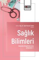 Sağlık Bilimleri Alanında Disiplinlerarası Çalışmalar-I