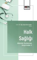 Halk Sağlığı Alanında Uluslararası Araştırmalar-II