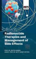 Radionuclide Therapies and Management of Side Effects