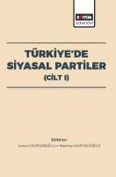 Türkiye’de Siyasal Partiler (Cilt I) Türkiye’de Siyasal Partiler (Cilt I)