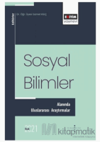 Sosyal Bilimler Alanında Uluslararası Araştırmalar Sosyal Bilimler Alanında Uluslararası Araştırmalar