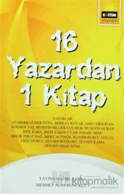 16 Yazardan 1 Kitap