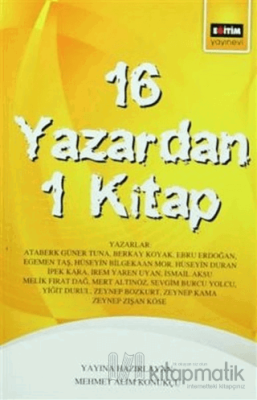 16 Yazardan 1 Kitap Kolektif