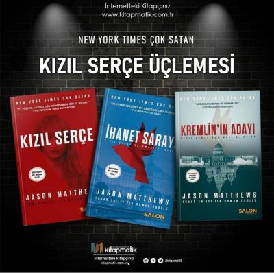 KIZIL SERÇE ÜÇLEMESİ #3 KİTAP TAKIM Jason Matthews