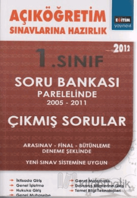 Açıköğretim Sınavlarına Hazırlık 1. Sınıf 2012 Kolektif