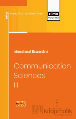 International Research in Communication Sciences III Sinem Onar