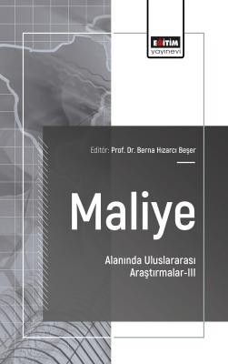 Maliye Alanında Uluslararası Araştırmalar-III Berna Hızarcı Beşer
