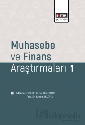 Muhasebe ve Fınans Araştırmaları 1 Kolektif