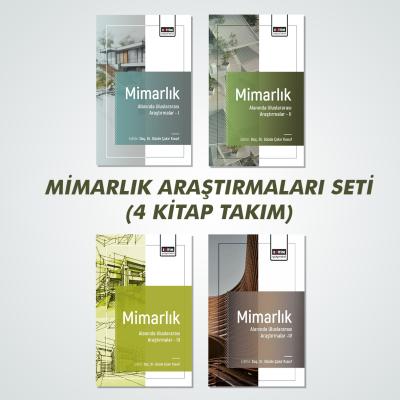 Mimarlık Araştırmaları Seti (4 kitap takım) Gözde Çakır Kıasıf