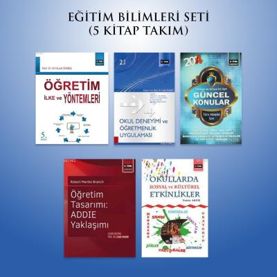 Eğitim Bilimleri Seti (5 kitap takım) Kolektif