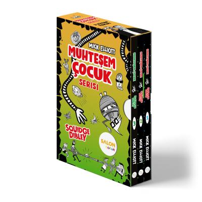 Muhteşem Çocuk Squidge Dibley Serisi (Kutulu 3 Kitap Takım) Mick Ellio
